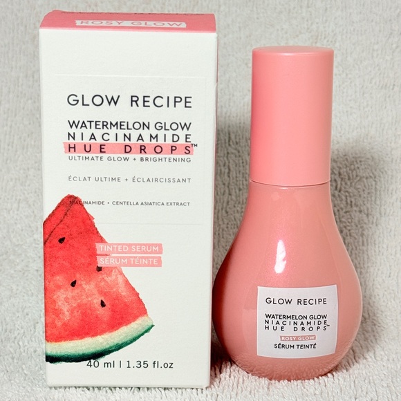 Glow Recipe Other - Glow Recipe Watermelon Rosy Glow Niacinamide HUE DROPS Brightening Serum